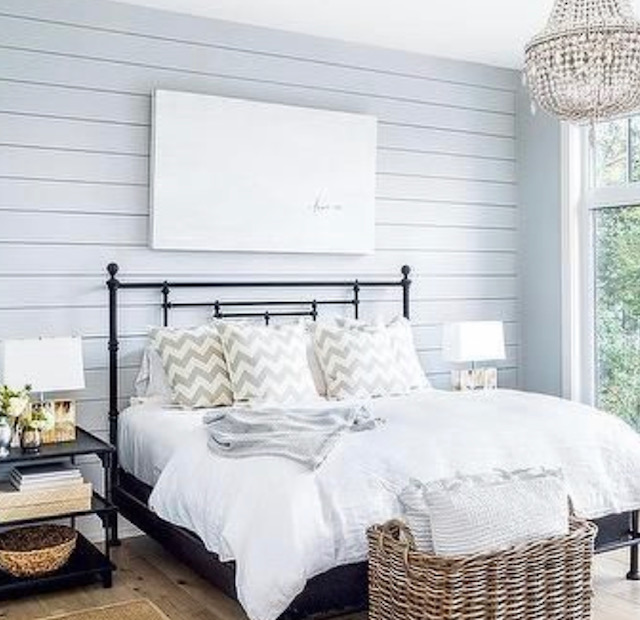 Colored shiplap can be subtle