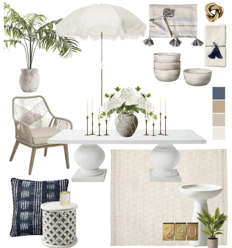 Spring is here. Is your home ready? a more serene outdoor virtual styling plan