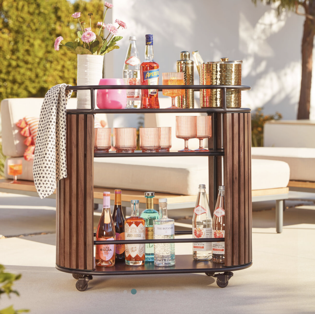 spring is here. Is your home ready? A bar cart can be a great solution for entertaining - big parties or family movie night. Don't get caught up on the word "bar." It can be a workhorse - think dessert bar, appetizers, s'mores station, movie night concession stand, you get the idea. Ensure you have a lot of colorful dishes, bottles, napkins or candy boxes for that fun color pop but put this often overlooked item to work! Best Interior Designer and custom home builder and remodeler in troutman nc 