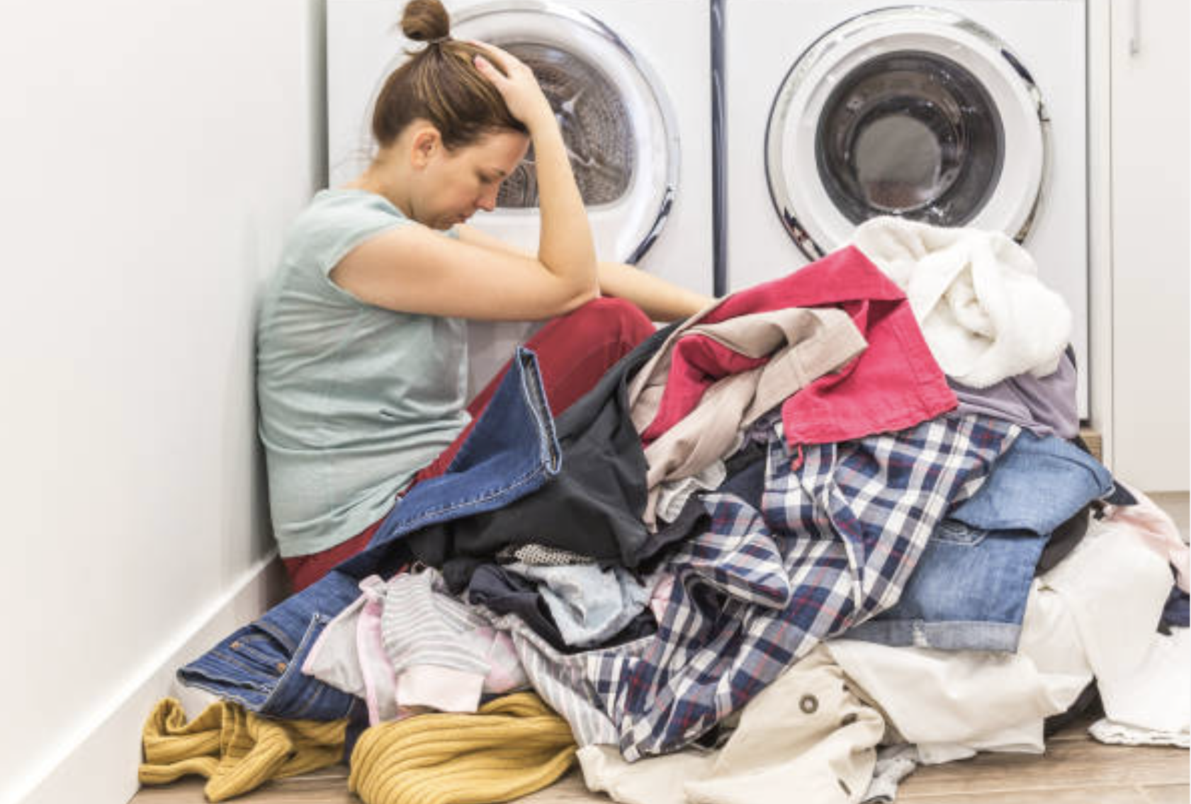 Laundry rooms can be messy but with organization can be a great place to do chores.